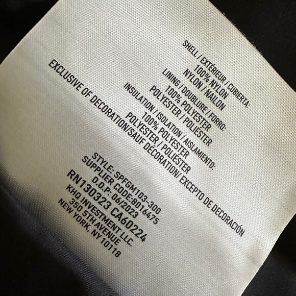 SPYDER Mens Quilted Bomber Jacket $169 NEW Size Small Tea Leaf Normcore Dadcore - Picture 10 of 13